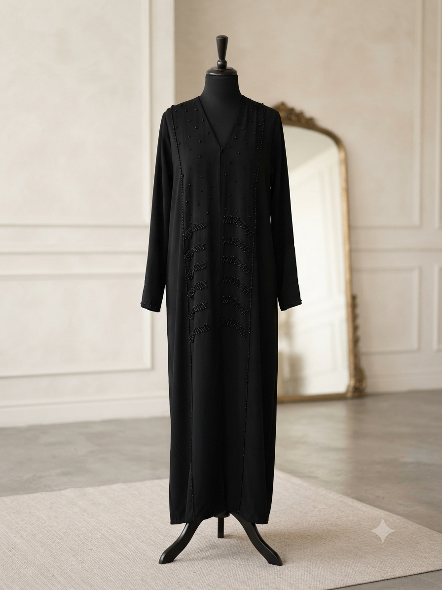 Abaya nuit étoilée
