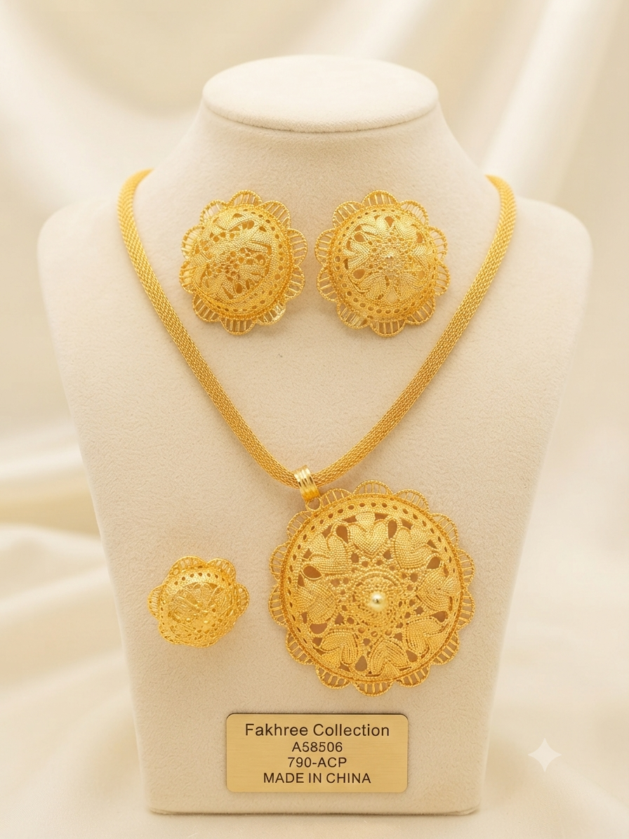 Parure Fleur d’or