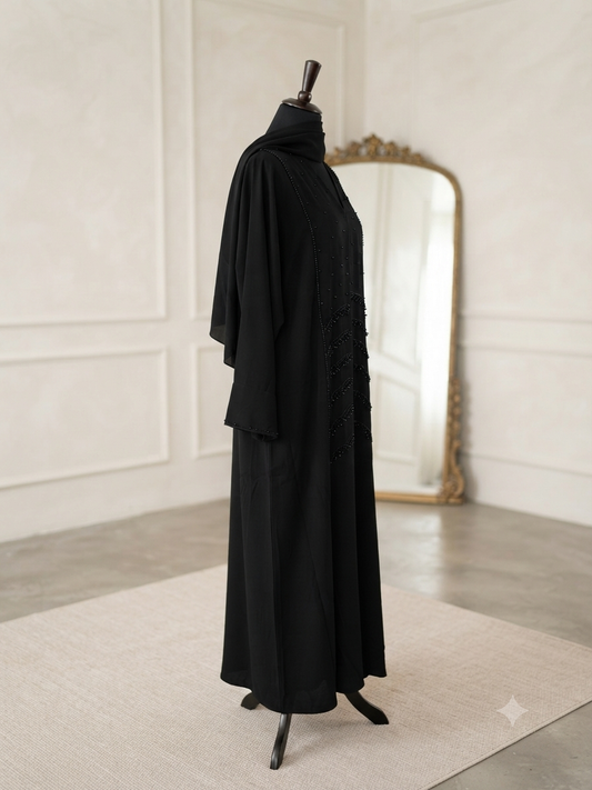 Abaya nuit étoilée