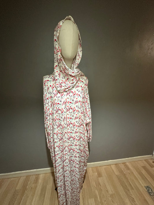 tenue de priere voile integré